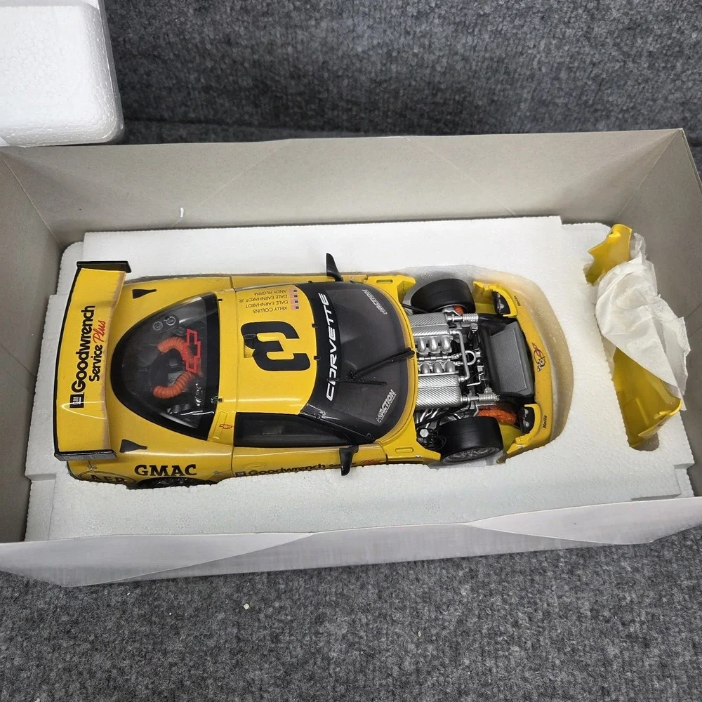 RARE 1:18 Dale Earnhardt & Dale Jr‎ #3 GOODWRENCH 2001 RACED ROLEX CORVETTE C5R